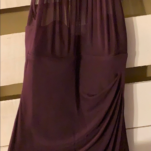 David’s Bridal plum purple bridesmaid formal dress - Picture 6 of 6